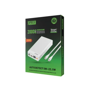 پاوربانک ویکو مدل WeP 102 ظرفیت 20000 میلی آمپر ساعت