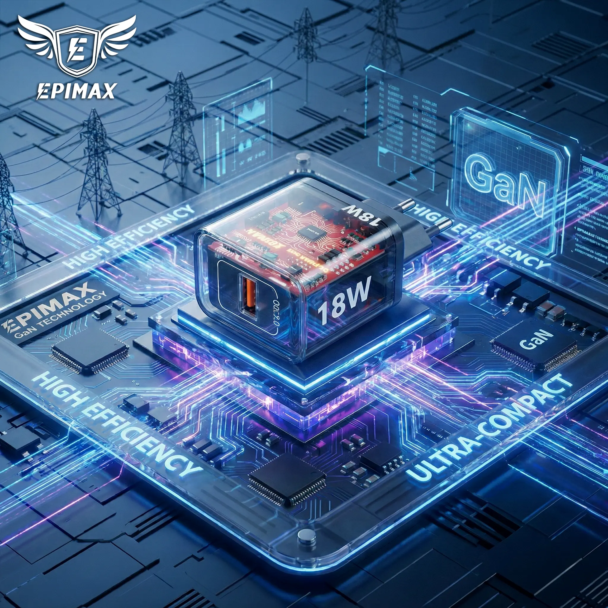 آداپتور شارژ 18 وات اپیمکس EA-148 - Image 3
