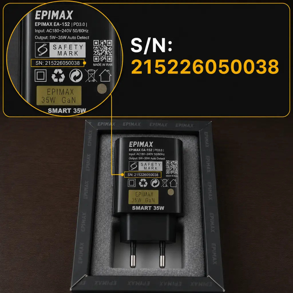 آداپتور شارژ 35 وات اپیمکس EA-152 - Image 5