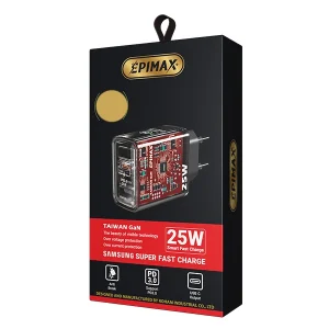 آداپتور شارژ دیواری 25 وات اپی مکس EA-151