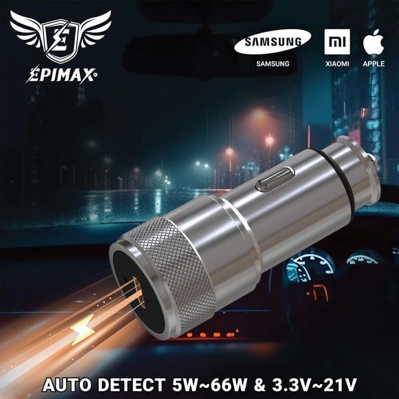 شارژ فندکی 66 وات اپی مکس EA-154 - Image 2