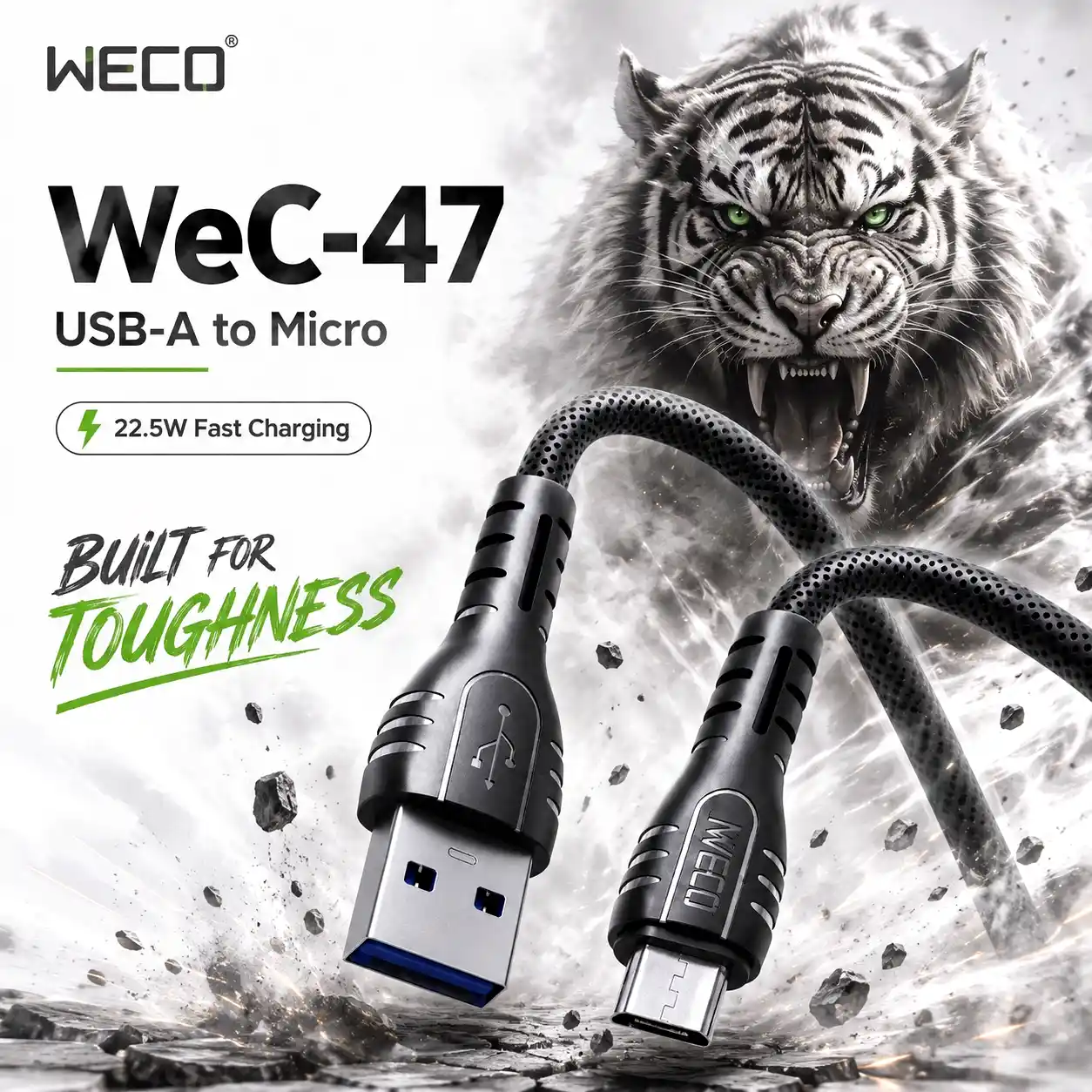 کابل شارژ ویکو WeC-47 Tiger Micro - Image 4