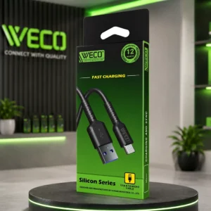 کابل شارژ ویکو WeC-90 Silicon Micro