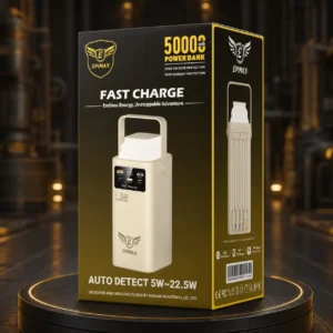 پاوربانک اپیمکس فست شارژ 50000 میلی آمپر EP- 215