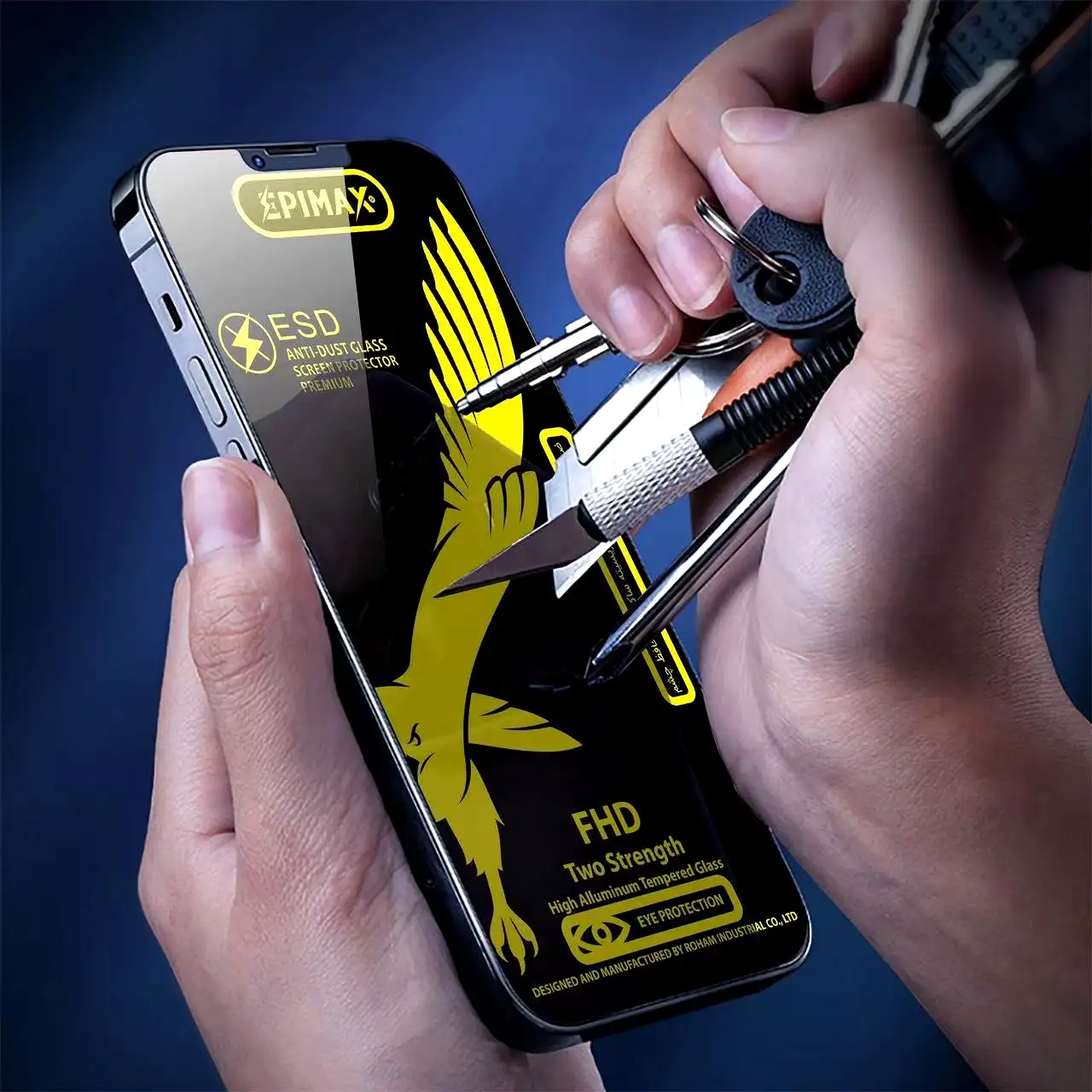 گلس اپیمکس برای ایفون IP 12PRO MAX - Image 8